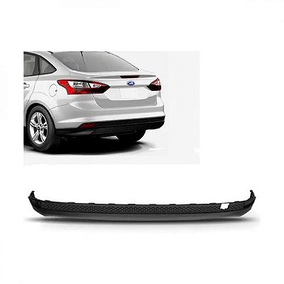 Spoiler do para choque focus ford de 2014 a 2015 traseiro sedã