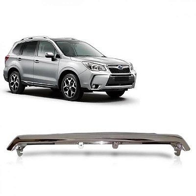 Friso de capô forester subaru de 2013 a 2018 cromado