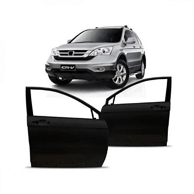 Porta crv honda de 2007 a 2011 dianteira lado esquerdo verde escuro