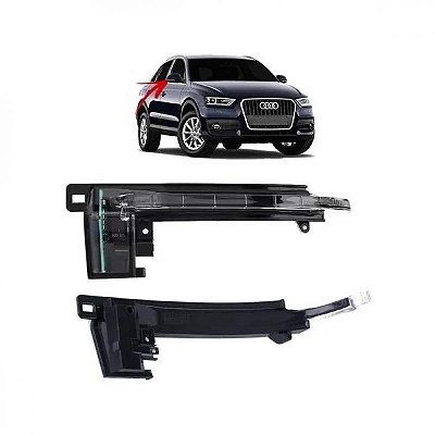 Pisca do retrovisor q3 audi de 2011 a 2017 lado direito externo