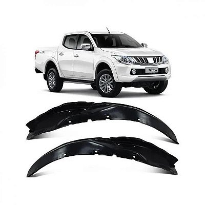 Para barro l200 triton mitsubishi de 2017 a 2020 dianteiro parte traseira lado esquerdo