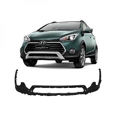 Spoiler para para choque hb20x hyundai de 2016 a 2019 dianteiro