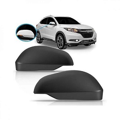 Capa de retrovisor hrv honda de 2015 a 2021 lado direito verde escuro