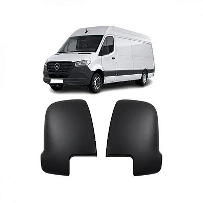Capa de retrovisor sprinter mercedes benz de 2020 a 2025 lado esquerdo texturizada
