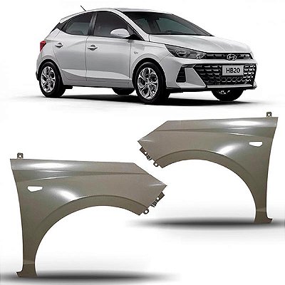 Para lama hb20 hyundai de 2023 a 2026 lado esquerdo com furo para pisca