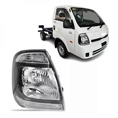 Farol bongo kia de 2023 a 2025 lado esquerdo manual