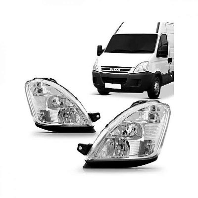 Farol daily iveco de 2008 a 2020 lado direito