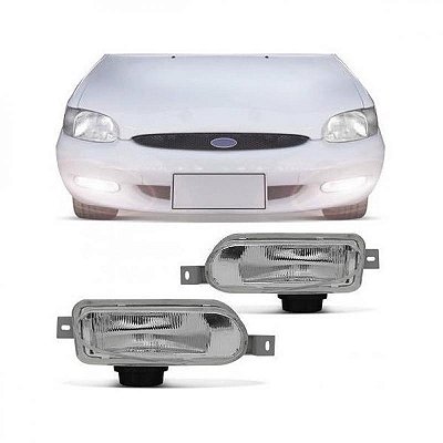 Farol auxiliar escort ford de 1997 a 2002 lado esquerdo