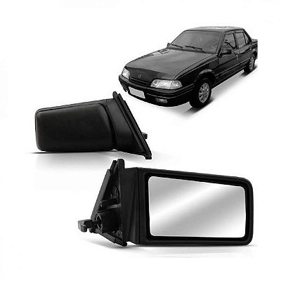 Retrovisor externo monza chevrolet de 1991 a 1993 lado direito com controle manual para duas e quatro portas
