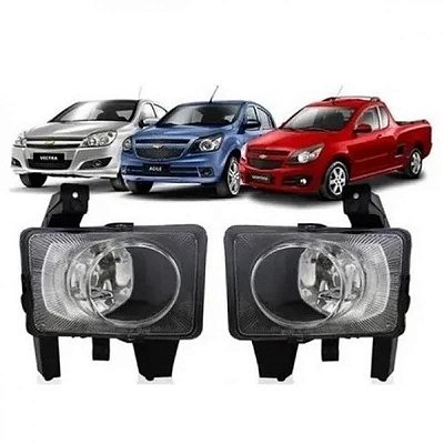 Farol auxiliar vectra chevrolet de 2006 a 2011 e agile chevrolet de 2009 a 2012 e montana chevrolet de 2011 a 2021 lado direito