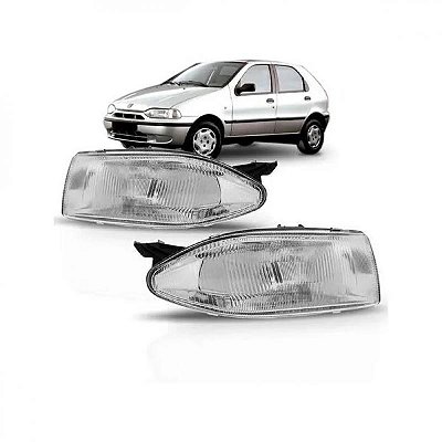 Farol palio fiat de 1996 a 2000 lado direito