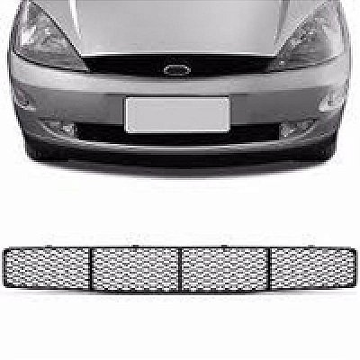 Grade do para choque focus ford de 1998 a 2003 dianteiro central com furo versão ghia
