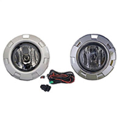 Kit de farol auxiliar pajero mitsubishi de 2008 a 2010 com aro cromado completo