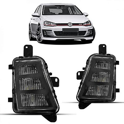 Farol auxiliar golf volkswagen de 2014 a 2017 lado esquerdo GTI com LED