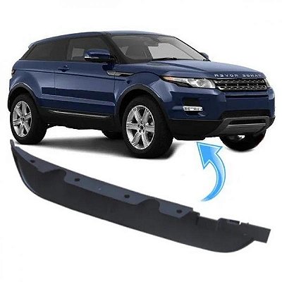 Spoiler do para choque evoque land rover de 2012 a 2014 dianteiro lado direito preto texturizado sem pisca versão pure