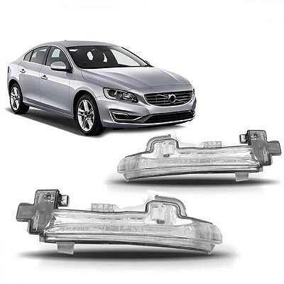 Pisca do retrovisor s60 volvo de 2014 a 2017 e s40 e s80 volvo lado esquerdo