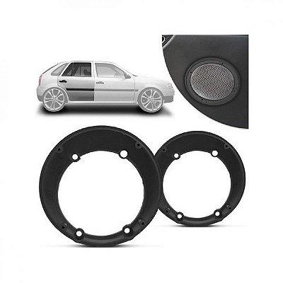 Aro adaptador de alto falante gol volkswagen de 1996 a 2016 traseiro quatro portas