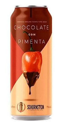 Cerveja Schornstein Chocolate com Pimenta Lata 473ml