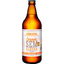 Cerveja Farrapos - Pilsen - Sem Glúten - 600ml