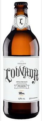 Cerveja Louvada Pilsen - 500 ml - SEM GLUTEN