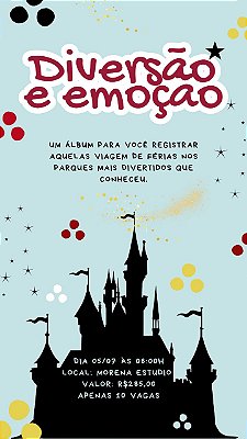 Curso Álbum Diversão e emoção -05/07/2025 ás 8:00h
