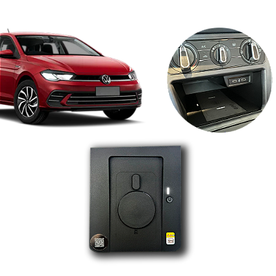 Carregador de Celular por Indução Naf Tech para Volkswagen Polo 2023/2026