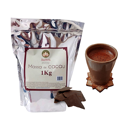 Cacau 100% Puro em Lascas Sattva 1 kilo