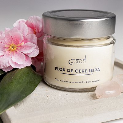Vela 150g - Flor de Cerejeira