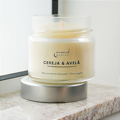 Vela 150g - Cereja & Avelã