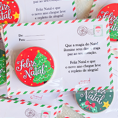 Vela Aromática Cartão de Natal – 20g