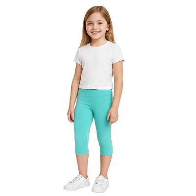 Calça Corsário Infantil Em Suplex De Poliamida Cód: FC-F1009