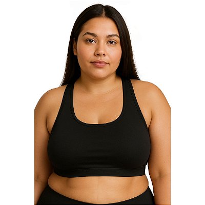 Top Nadador Plus Size Suplex Poliamida Power