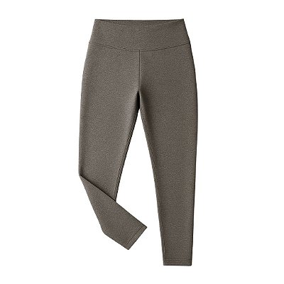 Calça legging Infantil em suplex de Poliamida Cinza Mescla