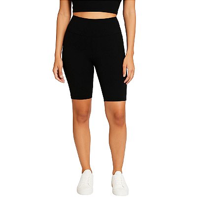 Bermuda Fitness Feminina Preta