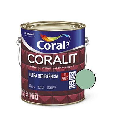 Esmalte Sintético Coralit Ultra Brilhante Verde Nilo 3,6l - Coral