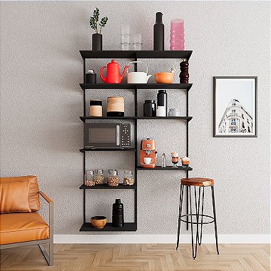 Área Coffe Break 1,20m - MDF - Mod 02