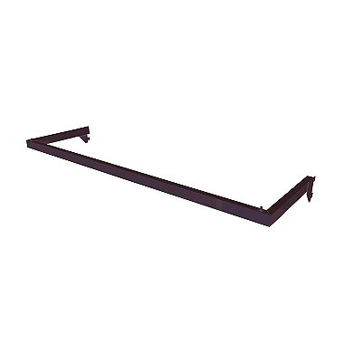 Arara Lateral Quadrada Tubo 20x30mm - Encaixe Trilho