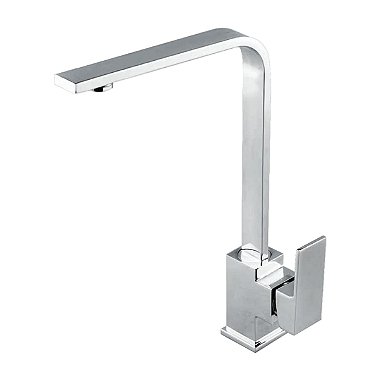 Torneira Misturador Monocomando Quadra Slim Alta para Bancada Cozinha