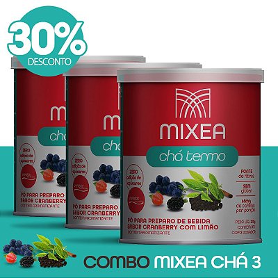 Combo Mixea Chá Termo 30%