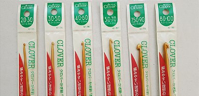 Agulha de Crochê c/ 2 Pontas. Clover. AG0018