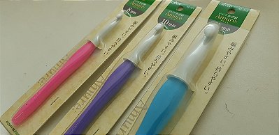 Agulha de Crochê para Fio Malha e Lã. Clover. AG0014