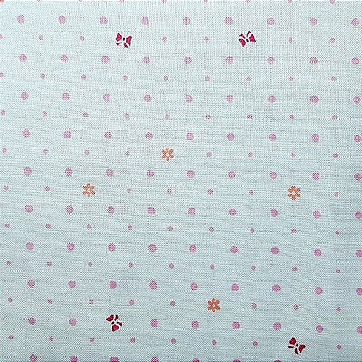 Little Butterfly. Algodão Japonês. JT0018 (50x55cm)
