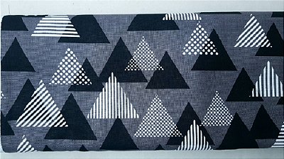 Triangles. Alg+Linho Japonês. (50x55cm)