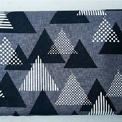 Triangles. Alg+Linho Japonês. (50x55cm)