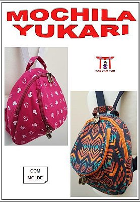 Projeto: Mochila Yukari  (vide Desconto do COMBO)