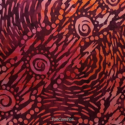 Batik Indiano. Tec.100%Alg. (49x55cm)