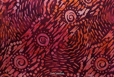 Batik Indiano. Tec.100%Alg. (49x55cm)