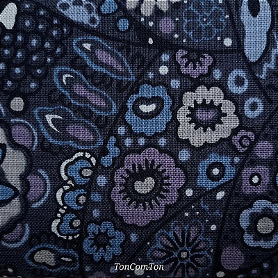 Modern Flower. 100%Alg.Rústico Japonês. (50x110cm)