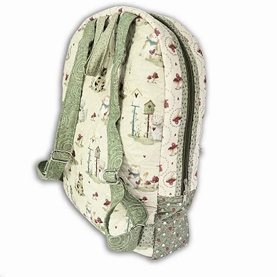 Mochila Cat - Painel Tricoline Digital - Fuxicos e Fricotes DIY