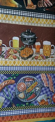 Churras Faixas. Dig.55x150cm